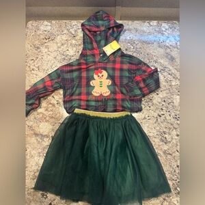 Gingerbread skirt set